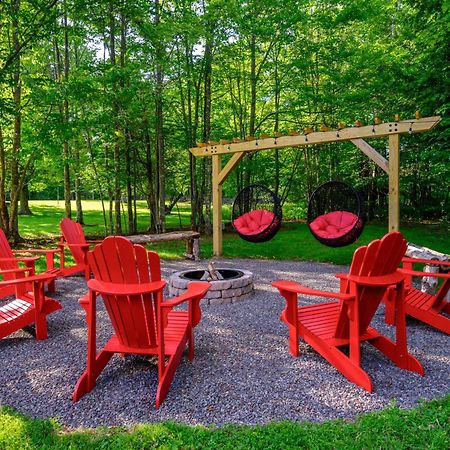 Mountain Blue Vista - Luxury Retreat Near Ski Resorts With Pond, Firepit And Hot Tub Windham Exterior foto