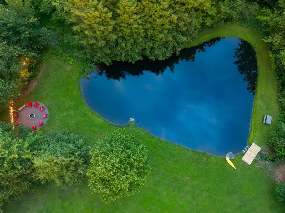 Mountain Blue Vista - Luxury Retreat Near Ski Resorts With Pond, Firepit And Hot Tub Windham Exterior foto