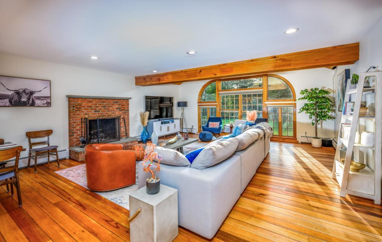 Mountain Blue Vista - Luxury Retreat Near Ski Resorts With Pond, Firepit And Hot Tub Windham Exterior foto